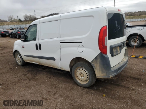 2017 Ram ProMaster City Cargo Tradesman z VIN ZFBERFAB6H6E72328, wystawiony jako Copart lot #51162775 z przebiegiem 169 253 mil mil oraz Szkoda całkowita • Salvage title. Historia ofert i sprzedaży dostępna na DreamBid. Obrazek 2.