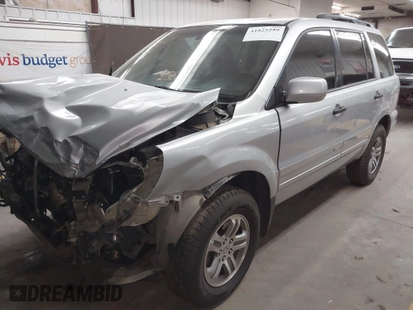 2005 Honda Pilot EX-L with VIN 5FNYF18575B064830, listed as a IAAI auction lot 41825259 with 250,467 mi miles. Bid and sale history available at carsss.com. Image 18.