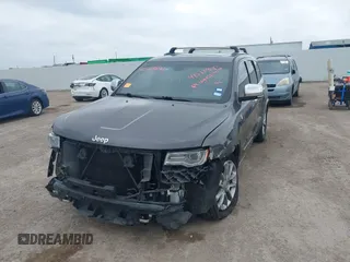 2015 Jeep Grand Cherokee Overland with VIN 1C4RJFCT3FC131122, listed as a IAAI auction lot 41513892 with 125,765 mi miles. Bid and sale history available at carsss.com. Image 12.