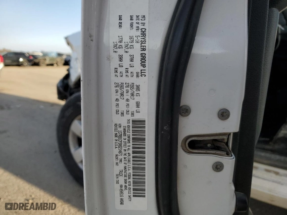 2010 Dodge Ram 1500 ST with VIN 1D7RB1CP3AS214671, listed as a Copart auction lot 81416294 with 184,768 mi miles and Salvage Title. Bid and sale history available at carsss.com. Image 14.