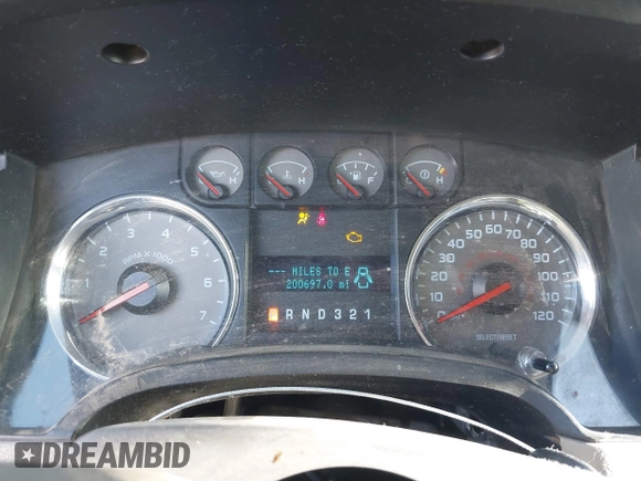 2009 Ford F-150 XL with VIN 1FTPW12V69FB28569, listed as a IAAI auction lot 41858385 with 200,697 mi miles and . Bid and sale history available at DreamBid. Image 7.