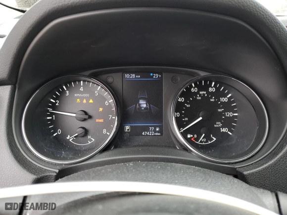 2019 Nissan Rogue SL with VIN 5N1AT2MV9KC786682, listed as a Copart auction lot 88785925 with 47,422 mi miles and Clean Title. Bid and sale history available at carsss.com. Image 9.