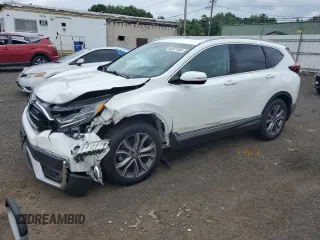 2020 Honda CR-V Touring with VIN 2HKRW2H90LH645727, listed as a Copart auction lot 62077365 with 58,614 mi miles and Salvage title. Bid and sale history available at DreamBid. Image 1.