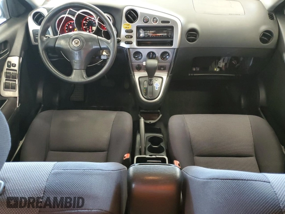 2004 Pontiac Vibe with VIN 5Y2SL64834Z430349, listed as a Copart auction lot 63217785 with 186,576 mi miles and Salvage title. Bid and sale history available at DreamBid. Image 8.