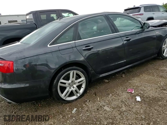 2015 Audi A6 Prestige with VIN WAUHGAFC5FN008805, listed as a Copart auction lot 58084535 with 98,829 mi miles and Salvage title. Bid and sale history available at DreamBid. Image 14.