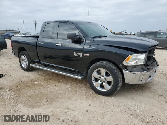 2015 Ram 1500 Lone Star with VIN 1C6RR6GT4FS615025, listed as a Copart auction lot 44972485 with 104,747 mi miles and Salvage Title. Bid and sale history available at carsss.com. Image 4.
