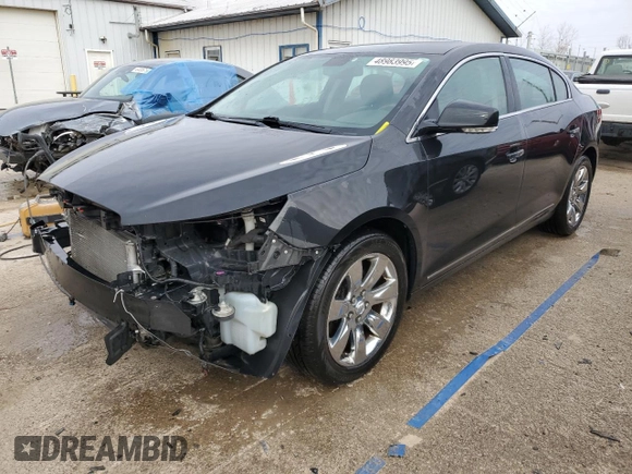 2012 Buick LaCrosse Premium 3 z VIN 1G4GH5E34CF132473, wystawiony jako Copart lot #48983995 z przebiegiem 152 276 mil mil oraz Szkoda całkowita • Salvage title. Historia ofert i sprzedaży dostępna na DreamBid. Obrazek 1.