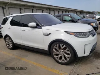 2017 Land Rover Discovery HSE with VIN SALRRBBK4HA010715, listed as a Copart auction lot 64739914 with 50,242 mi miles and Salvage Title. Bid and sale history available at carsss.com. Image 4.
