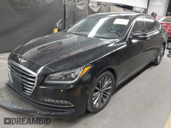 2017 Genesis G80 3.8L z VIN KMHGN4JE4HU175479, wystawiony jako IAAI lot #42161608 z przebiegiem 118 066 mil mil oraz . Historia ofert i sprzedaży dostępna na DreamBid. Obrazek 17.