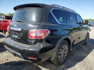 2018 Nissan Armada Platinum z VIN JN8AY2NF5J9332894, wystawiony jako Copart lot #52749905 z przebiegiem 128 352 mil mil oraz Szkody całkowita. Historia ofert i sprzedaży dostępna na DreamBid. Obrazek 3.