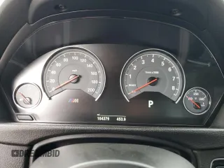 2016 BMW M4 with VIN WBS3R9C56GK335723, listed as a Copart auction lot 57647274 with 164,379 mi miles and Salvage Title. Bid and sale history available at carsss.com. Image 9.