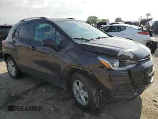 2022 Chevrolet Trax LT with VIN KL7CJPSM0NB527838, listed as a Copart auction lot 56217825 with 65,951 mi miles and Salvage title. Bid and sale history available at DreamBid. Image 4.