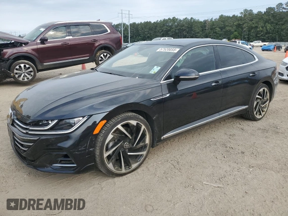 2023 Volkswagen Arteon SEL Premium R-Line with VIN WVWTR7AN4PE001607, listed as a Copart auction lot 57520055 with 42,705 mi miles and Salvage title. Bid and sale history available at DreamBid. Image 1.