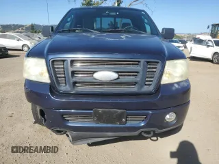2006 Ford F-150 XLT with VIN 1FTPX14546FA87008, listed as a Copart auction lot 58005005 with 148,295 mi miles and Salvage title. Bid and sale history available at DreamBid. Image 5.