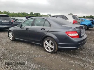 2011 Mercedes-Benz C 300 Sport with VIN WDDGF8BB3BR176510, listed as a Copart auction lot 57772405 with 118,069 mi miles and Salvage title. Bid and sale history available at DreamBid. Image 2.