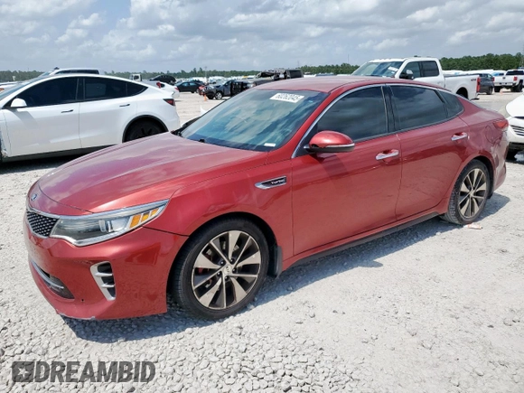 2016 Kia Optima SX Turbo with VIN 5XXGW4L27GG113955, listed as a Copart auction lot 60262045 with 162,632 mi miles and Clean title. Bid and sale history available at DreamBid. Image 1.
