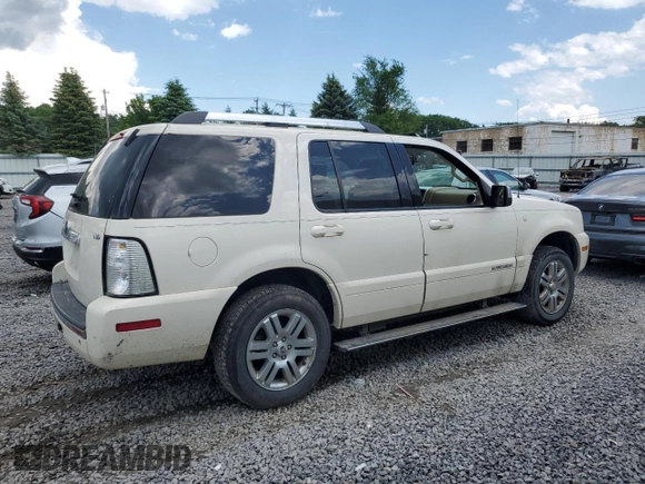 2007 Mercury Mountaineer Premier with VIN 4M2EU48E17UJ04785, listed as a Copart auction lot 61653585 with 146,980 mi miles and Salvage title. Bid and sale history available at DreamBid. Image 3.