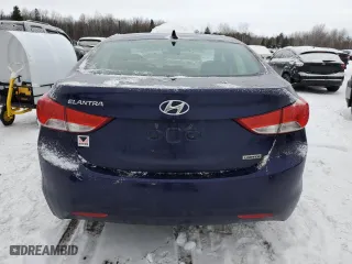2013 Hyundai Elantra Limited PZEV with VIN 5NPDH4AE1DH225385, listed as a Copart auction lot 88542685 with 128,486 mi miles and Clean Title. Bid and sale history available at carsss.com. Image 6.