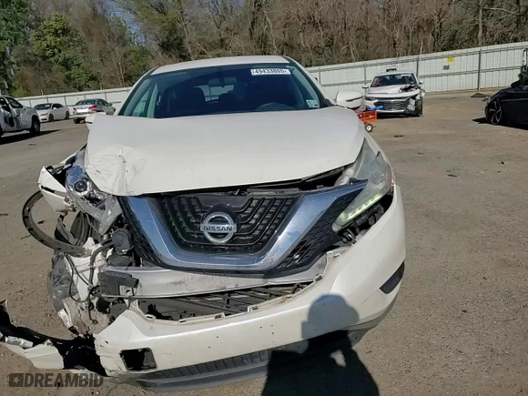 2017 Nissan Murano S with VIN 5N1AZ2MG8HN192260, listed as a Copart auction lot 49433805 with 159,537 mi miles and Salvage Title. Bid and sale history available at carsss.com. Image 11.