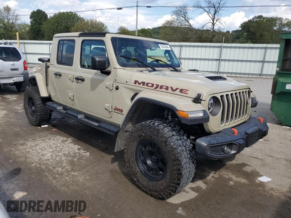 2020 Jeep Gladiator Mojave z VIN 1C6JJTEG9LL208154, wystawiony jako Copart lot #70474844 z przebiegiem 31 065 mil mil oraz Szkoda całkowita • Salvage title. Historia ofert i sprzedaży dostępna na DreamBid. Obrazek 4.