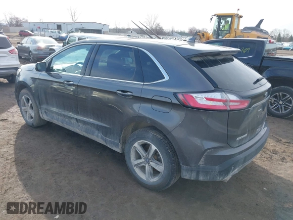 2020 Ford Edge SEL with VIN 2FMPK4J98LBA48289, listed as a IAAI auction lot 41802819 with 105,403 mi miles. Bid and sale history available at carsss.com. Image 3.