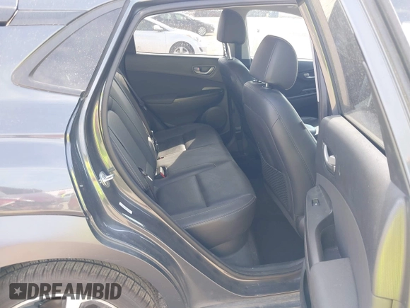 2021 Hyundai Kona Ultimate with VIN KM8K53A50MU601084, listed as a IAAI auction lot 41900099 with 56,171 mi miles. Bid and sale history available at carsss.com. Image 8.