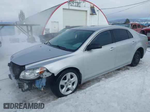 2012 Chevrolet Malibu 1LS with VIN 1G1ZB5E04CF298036, listed as a IAAI auction lot 41537790 with 127,632 mi miles and . Bid and sale history available at DreamBid. Image 2.