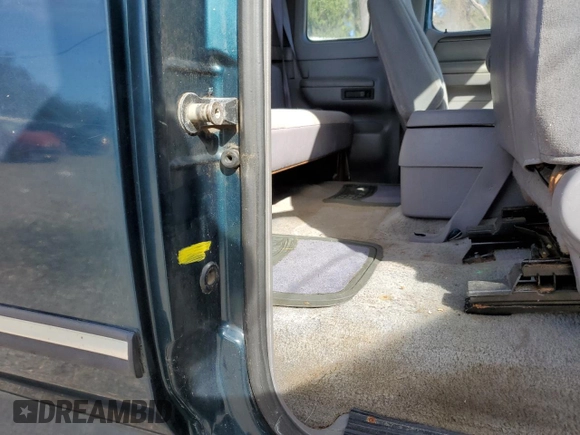 1995 Ford F-150 with VIN 1FTEX14H6SKA61500, listed as a Copart auction lot 79183944 with 0 mi miles and Salvage Title. Bid and sale history available at carsss.com. Image 12.