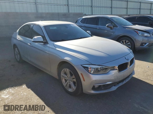 2016 BMW 3 Series with VIN WBA8F1C57GK438945, listed as a Copart auction lot 49090955 with 176,869 mi miles and Salvage title. Bid and sale history available at DreamBid. Image 4.