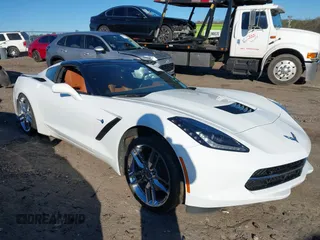 2018 Chevrolet Corvette 3LT with VIN 1G1YF2D77J5104700, listed as a IAAI auction lot 41225626 with 25,091 mi miles. Bid and sale history available at carsss.com. Image 1.