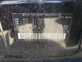 2015 Subaru Legacy Premium z VIN 4S3BNBC66F3005264, wystawiony jako Copart lot #57573615 z przebiegiem Nie podano mil oraz Szkoda całkowita • Salvage title. Historia ofert i sprzedaży dostępna na DreamBid. Obrazek 14.