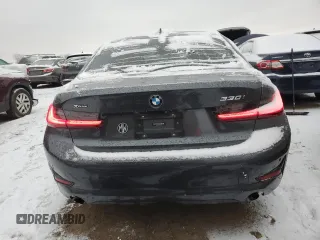 2019 BMW 3 Series 330i xDrive with VIN 3MW5R7J52K8A05155, listed as a Copart auction lot 88263325 with 97,201 mi miles and Salvage Title. Bid and sale history available at DreamBid. Image 6.