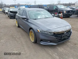 2018 Honda Accord Sedan Sport 1.5T with VIN 1HGCV1F33JA234930, listed as a IAAI auction lot 41708220 with 83,747 mi miles. Bid and sale history available at carsss.com. Image 1.