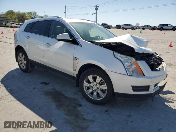 2014 Cadillac SRX Luxury Collection with VIN 3GYFNBE34ES637283, listed as a Copart auction lot 53365505 with 97,287 mi miles and Salvage Title. Bid and sale history available at carsss.com. Image 4.