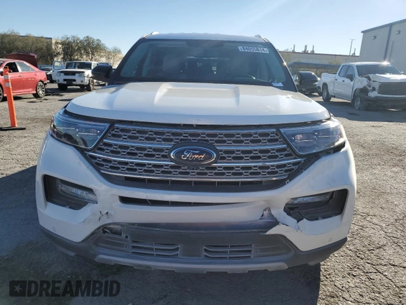 2021 Ford Explorer Limited with VIN 1FMSK7FHXMGB83912, listed as a Copart auction lot 84055814 with 64,747 mi miles and Salvage Title. Bid and sale history available at carsss.com. Image 5.