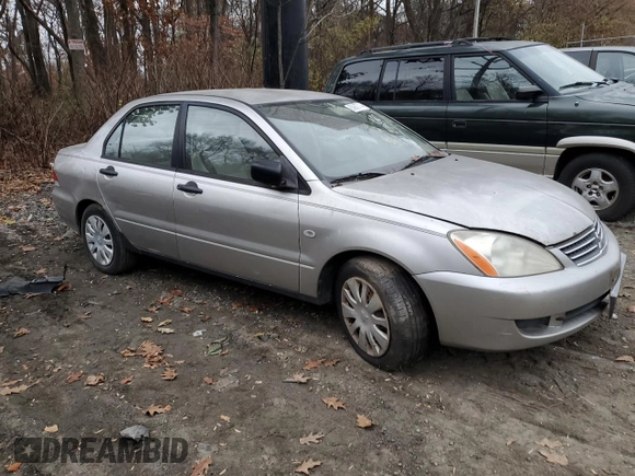 2006 Mitsubishi Lancer ES with VIN JA3AJ26E16U036960, listed as a Copart auction lot 80862714 with 0 mi miles and Salvage Title. Bid and sale history available at carsss.com. Image 4.