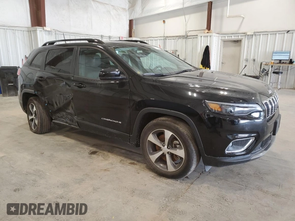 2022 Jeep Cherokee Limited with VIN 1C4PJMDX5ND530636, listed as a Copart auction lot 78682304 with 15,050 mi miles and Salvage Title. Bid and sale history available at DreamBid. Image 4.