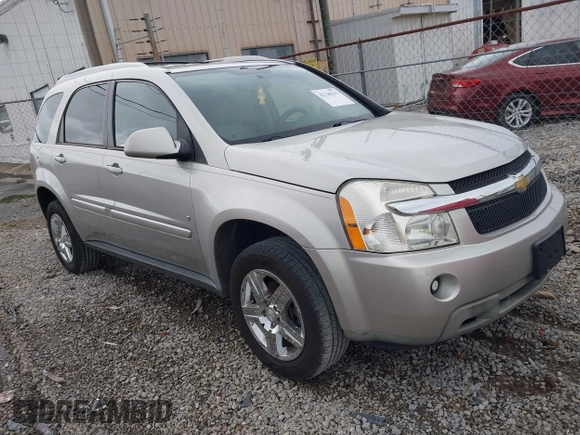 2008 Chevrolet Equinox LT with VIN 2CNDL63F686297771, listed as a IAAI auction lot 41740515 with 113,393 mi miles. Bid and sale history available at carsss.com. Image 1.