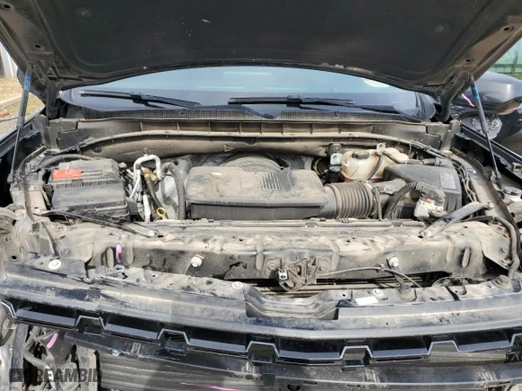 2021 Chevrolet Tahoe LS with VIN 1GNSKMKD2MR250634, listed as a Copart auction lot 43275535 with 106,619 mi miles and Salvage Title. Bid and sale history available at carsss.com. Image 12.