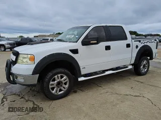2005 Ford F-150 XLT z VIN 1FTPW12575KD45422, wystawiony jako Copart lot #55288725 z przebiegiem 318 218 mil mil oraz Czysty tytuł • Clean title. Historia ofert i sprzedaży dostępna na DreamBid. Obrazek 1.