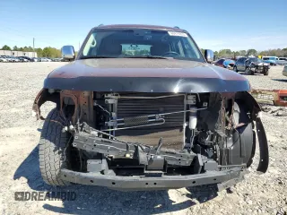 2017 Nissan Armada Platinum with VIN JN8AY2NF5H9303731, listed as a Copart auction lot 48478935 with 125,384 mi miles and Salvage Title. Bid and sale history available at carsss.com. Image 5.
