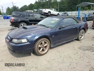2001 Ford Mustang GT Deluxe z VIN 1FAFP45X41F195849, wystawiony jako Copart lot #59704215 z przebiegiem Nie podano mil oraz Czysty tytuł • Clean title. Historia ofert i sprzedaży dostępna na DreamBid. Obrazek 1.