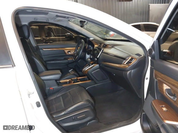 2019 Honda CR-V EX-L with VIN 2HKRW2H85KH607755, listed as a IAAI auction lot 40875501 with 56,756 mi miles. Bid and sale history available at carsss.com. Image 5.