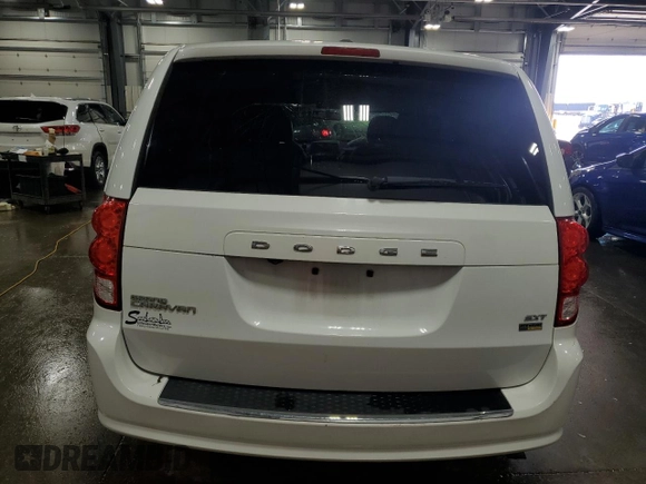 2017 Dodge Grand Caravan SXT with VIN 2C4RDGCG8HR746579, listed as a Copart auction lot 53310525 with 42,202 mi miles and Salvage Title. Bid and sale history available at DreamBid. Image 6.