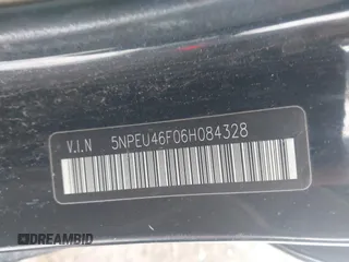 2006 Hyundai Sonata GLS with VIN 5NPEU46F06H084328, listed as a IAAI auction lot 41305028 with 503,115 mi miles and . Bid and sale history available at DreamBid. Image 9.