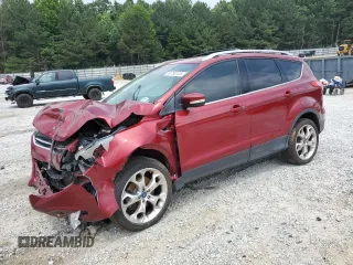 2013 Ford Escape Titanium с VIN 1FMCU9J98DUB55876, выставлен на аукционе Copart как лот 59786105 с пробегом 162 407 миль миль и Списание • Salvage title. История ставок и продаж доступна на DreamBid. Изображение 1.