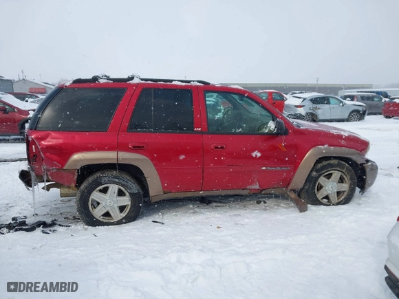 2002 Chevrolet TrailBlazer LS with VIN 1GNDT13S722412684, listed as a IAAI auction lot 41621413 with 162,244 mi miles. Bid and sale history available at carsss.com. Image 13.