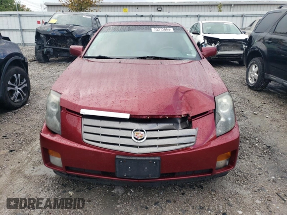 2006 Cadillac CTS with VIN 1G6DP577360134381, listed as a Copart auction lot 73272054 with 172,706 mi miles and Salvage Title. Bid and sale history available at carsss.com. Image 5.