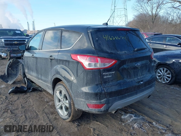 2014 Ford Escape SE with VIN 1FMCU9GX2EUD52176, listed as a IAAI auction lot 41628674 with 101,049 mi miles. Bid and sale history available at carsss.com. Image 3.