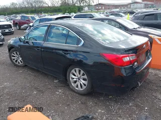 2017 Subaru Legacy with VIN 4S3BNAB60H3021667, listed as a IAAI auction lot 41948568 with 184,959 mi miles. Bid and sale history available at carsss.com. Image 3.